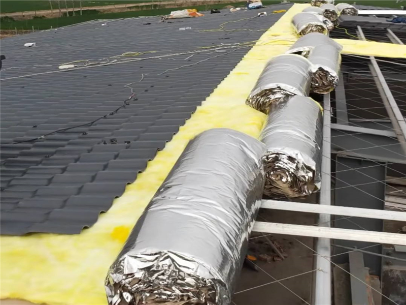 鋼結構專(zhuān)用玻璃棉卷氈