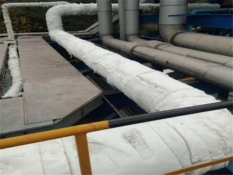 耐高溫硅酸鹽管道施工